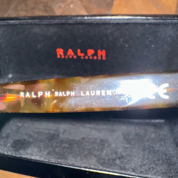 Ralph Lauren Tortoise Shell Eyewear with Black Case RX - Picture 6 of 7